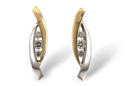 A000-62218: EARRINGS .27 TW