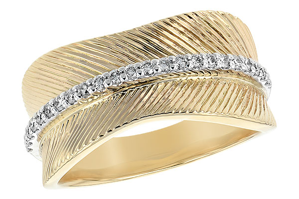 A189-64027: LDS WED RG .22 TW (Y/G & W/G)