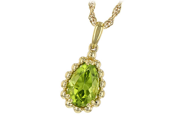 A189-67718: NECKLACE 1.30 CT PERIDOT