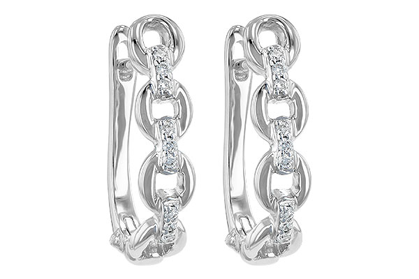 A190-56818: EARRINGS .07 TW