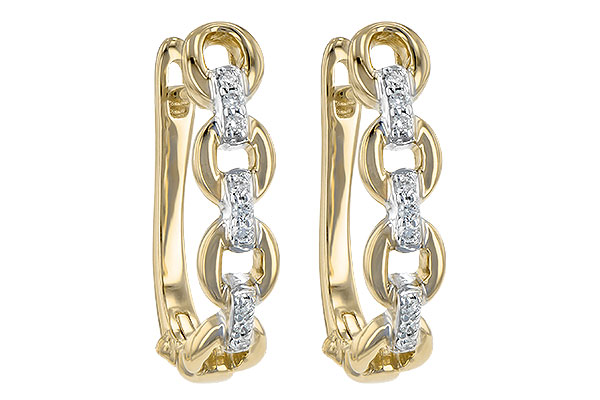 A190-56818: EARRINGS .07 TW