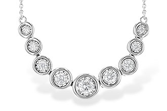 A190-61318: NECKLACE .50 TW
