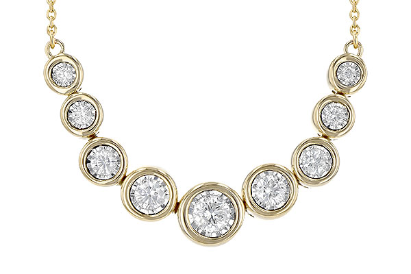 A190-61318: NECKLACE .50 TW