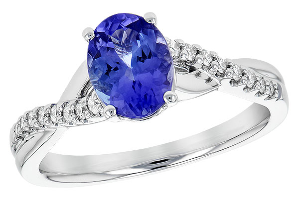 A190-61354: LDS RG 1.20 TANZANITE 1.35 TGW