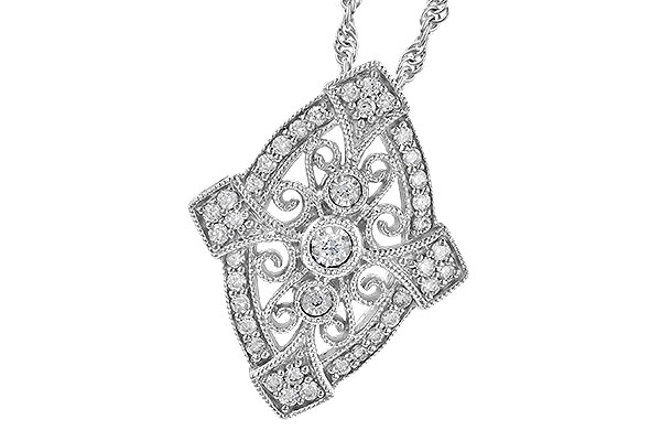 A273-28618: NECKLACE .20 TW