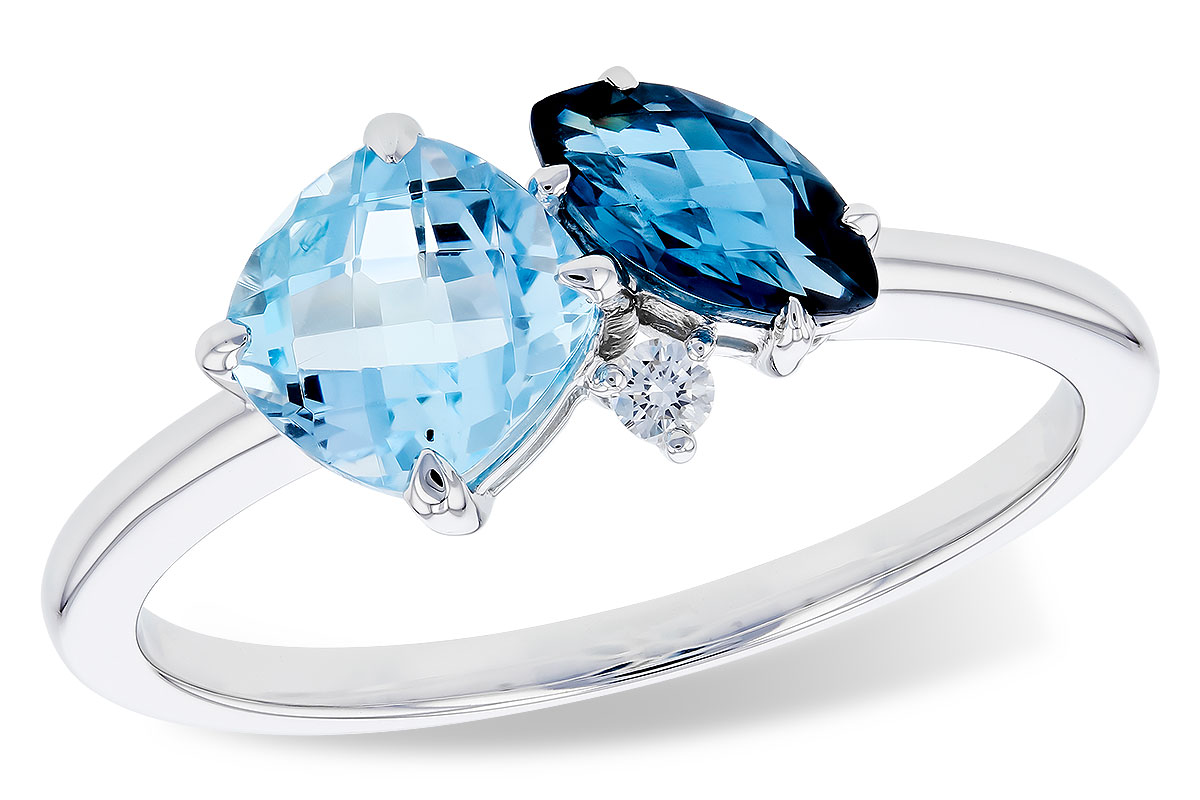 A274-20409: LDS RG 1.49 TW BLUE TOPAZ 1.52 TGW