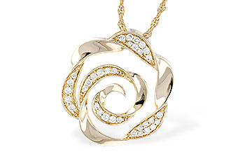 A274-21309: NECKLACE .20 TW