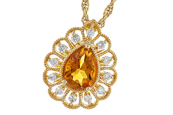 A274-21354: NECK .62 CITRINE .75 TGW