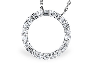 A274-22190: NECKLACE .25 BAG .60 TW