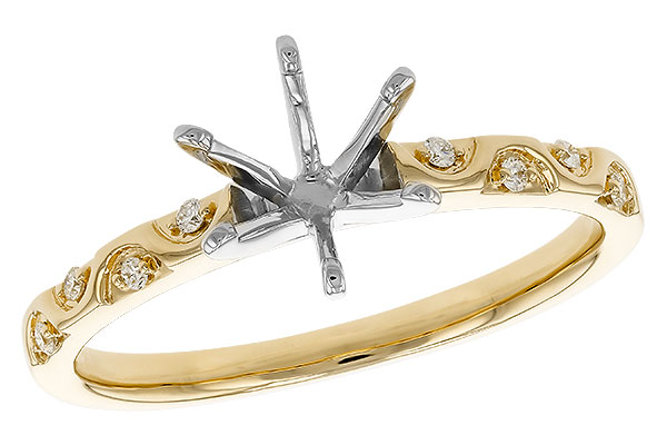 A275-09527: LDS SEMI DIA RG .05 TW