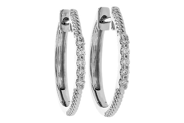 A275-14072: EARRINGS .11 TW