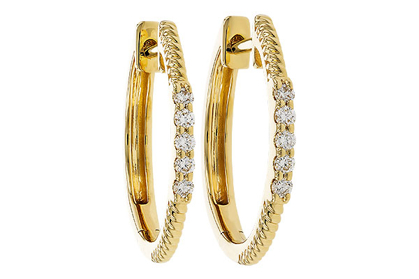 A275-14072: EARRINGS .11 TW
