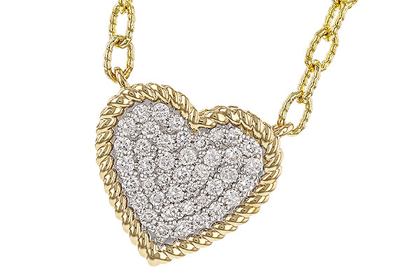 A275-14927: NECKLACE .32 TW (18")