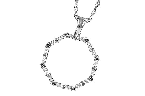 A275-14936: NECKLACE .35 TW BAG DIAS