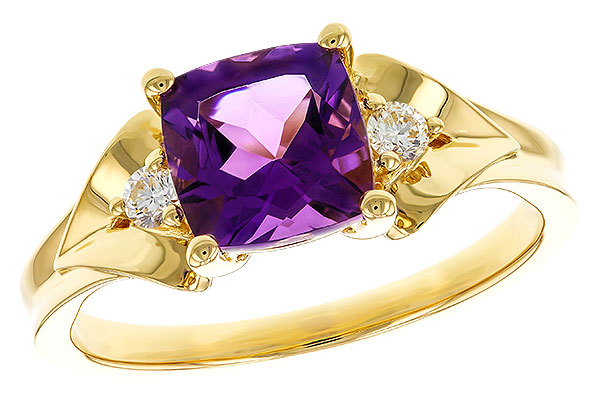 A275-15845: LDS RG 1.35 AMETHYST 1.44 TGW (7MM AMY)