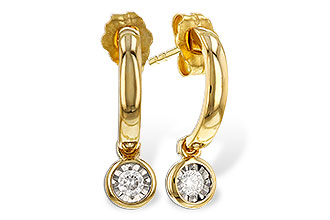 A275-15872: EARRINGS .10 TW