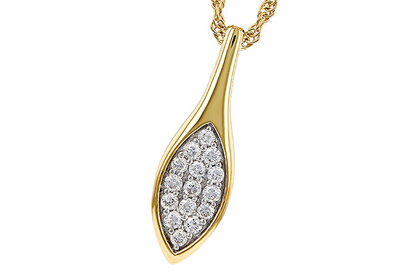 A275-15909: NECKLACE .20 TW