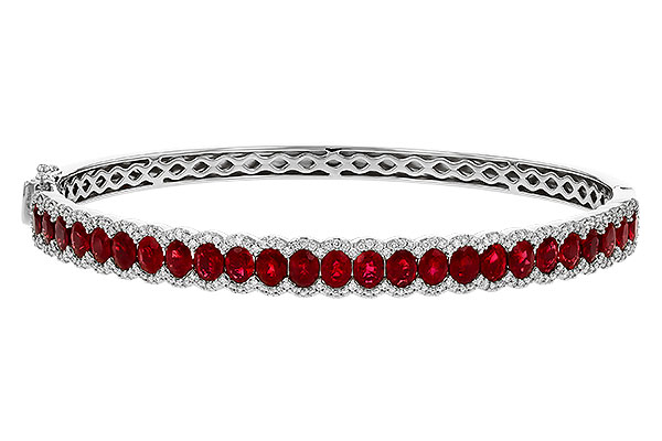 A275-16736: BANGLE 5.04 TW RUBY 5.60 TGW