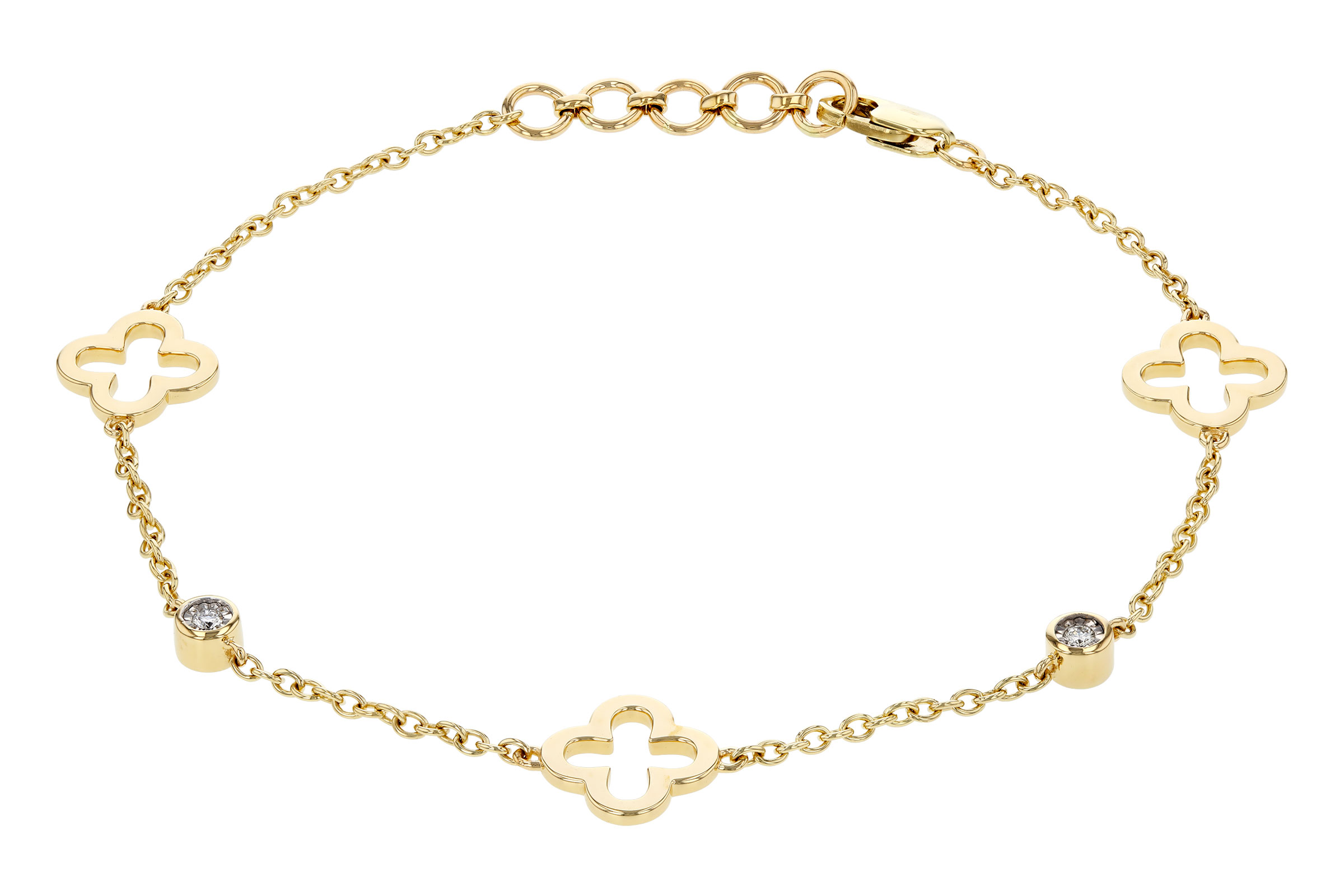 A276-01327: BRACELET .06 TW (7.25")