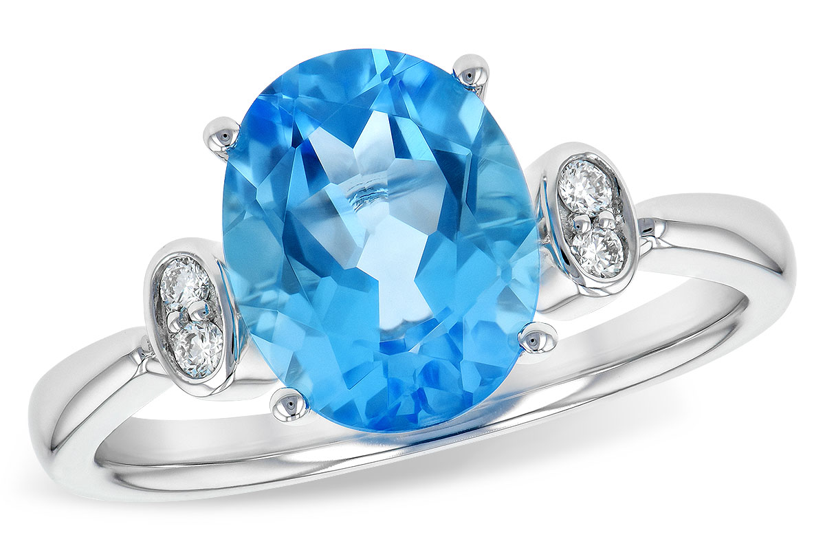 B190-62272: LDS RG 2.84 BLUE TOPAZ 2.90 TGW (10x8MM BT)