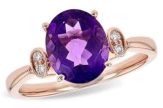 B190-63099: LDS RG 2.10 AMETHYST 2.16 TGW (10x8MM AMY)