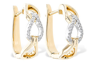 B273-34981: EARRINGS .15 TW