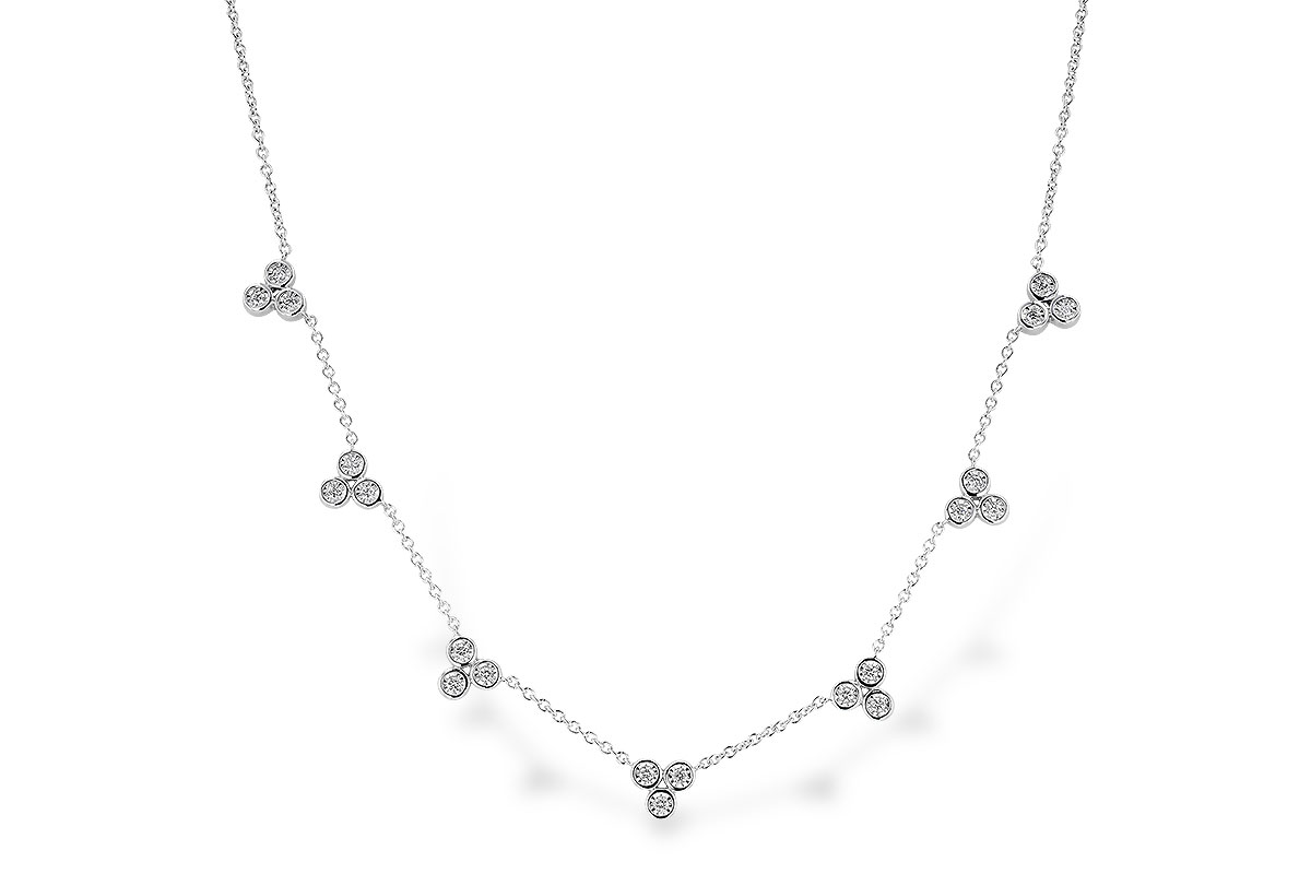 B274-19536: NECKLACE .36 TW (18")