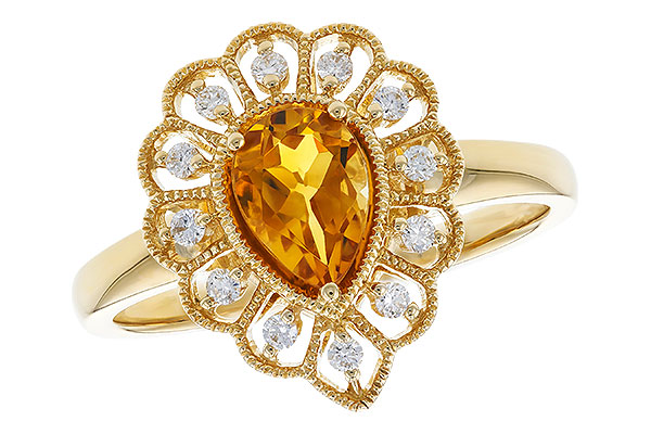 B274-21354: LDS RG .62 CITRINE .75 TGW (7x5MM CIT)