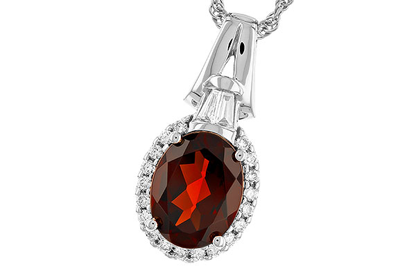 B274-24954: NECK 1.82 GARNET 2.02 TGW (9x7MM GAR)