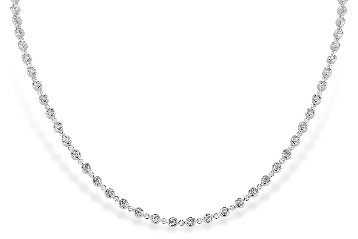 B275-09499: NECKLACE 1.90 TW (18")