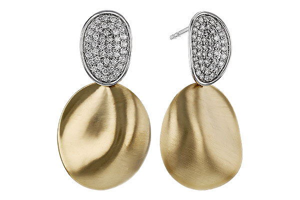 B275-10436: EARRINGS .38 TW