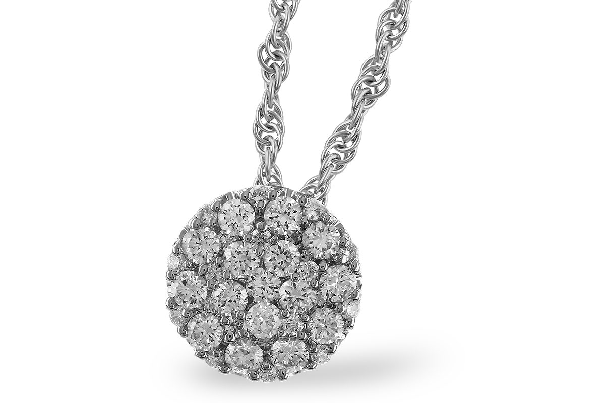 B275-12190: NECKLACE .25 TW