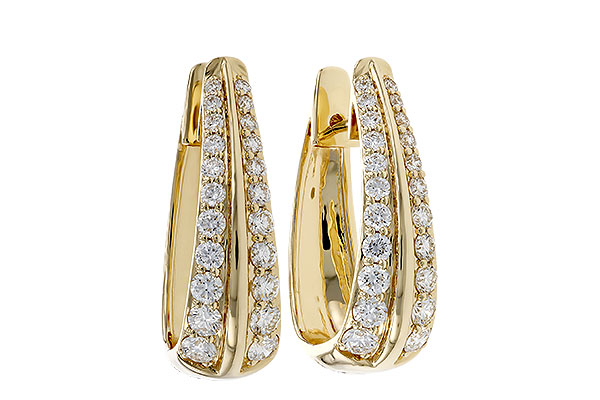 B275-12272: EARRINGS 1.50 TW