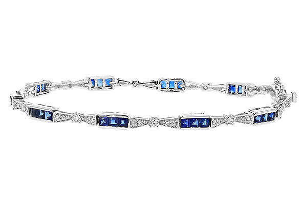B275-14954: BRACELET 2.10 SAPPHIRE 2.75 TGW (7")