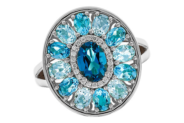 B275-15890: LDS RG 3.02 TW BLUE TOPAZ 3.10 TGW (7x5MM LBT CTR)