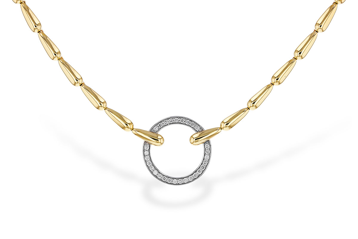 B275-17681: NECKLACE .33 TW (17")