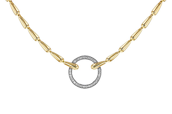 B275-17681: NECKLACE .33 TW (17")