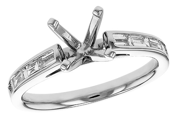 B276-00381: LDS SEMI DIA RG .38 TW BAGUETTES
