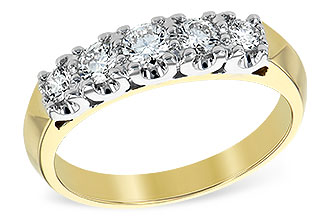C093-33108: LDS DIA WED RG .50 TW