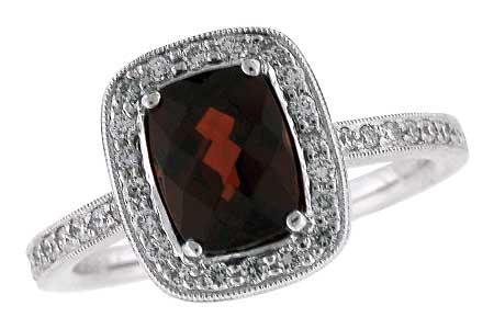 C184-19527: LDS DIA RG 1.85 GARNET 2.11 TGW