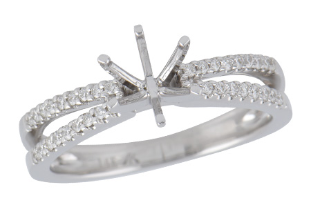 C188-75845: LDS SEMI DIA RG .18 TW