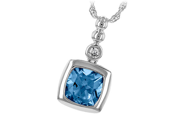 C189-68590: NECK 1.45 BLUE TOPAZ 1.49 TGW