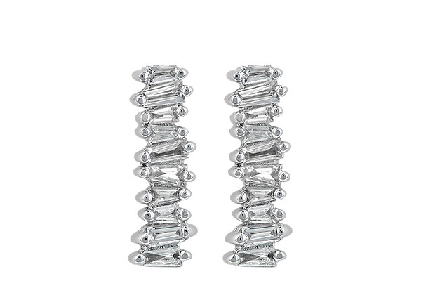 C190-58636: EARR .21 TW BAGUETTES