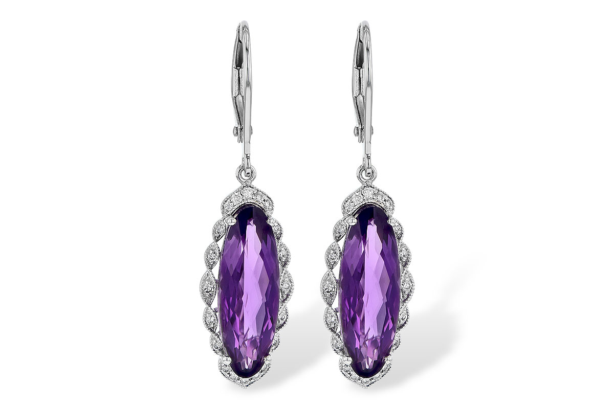 C190-62190: EARR 4.75 AMETHYST 4.90 TGW