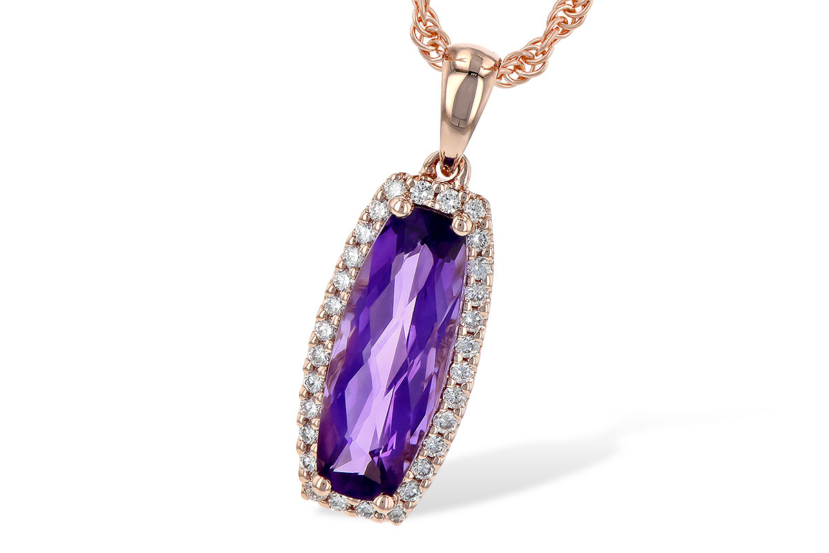 C190-62208: NECK 1.34 AMETHYST 1.46 TGW
