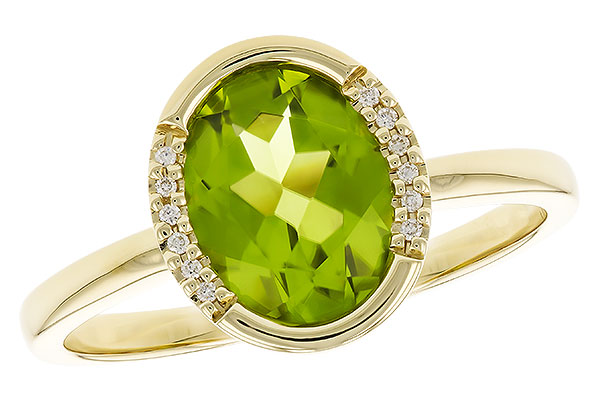 C274-22254: LDS RG 1.72 TW PERIDOT 1.75 TGW (9x7 PER)