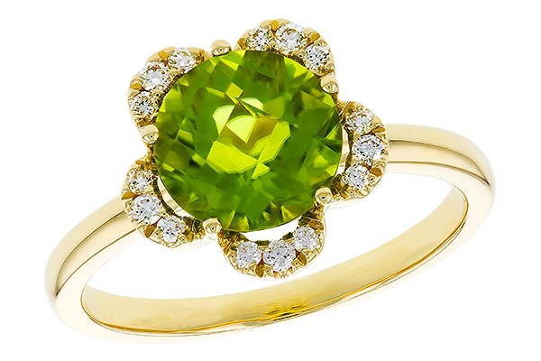 C275-17654: LDS RG 2.16 PERIDOT 2.28 TGW (8MM RD)