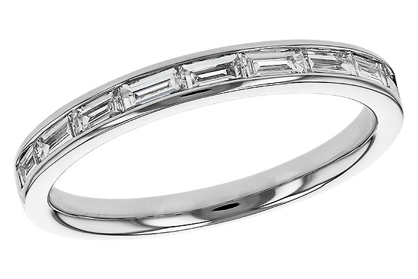 C276-00381: LDS DIA WED RG .44 TW BAGUETTES