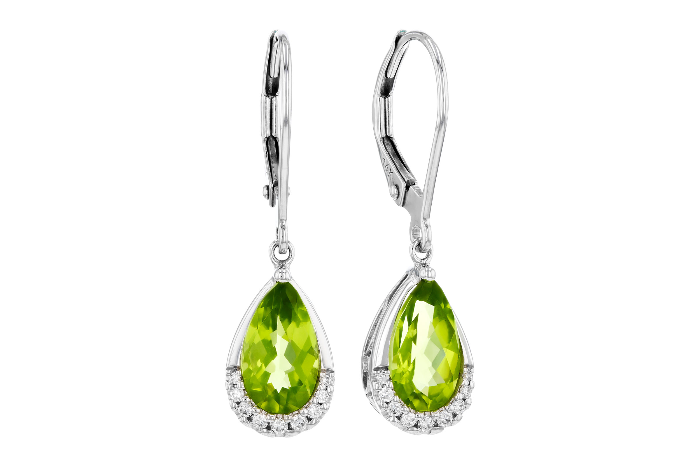C276-02199: EARR 1.85 PERIDOT 1.94 TGW (9x5MM PS)