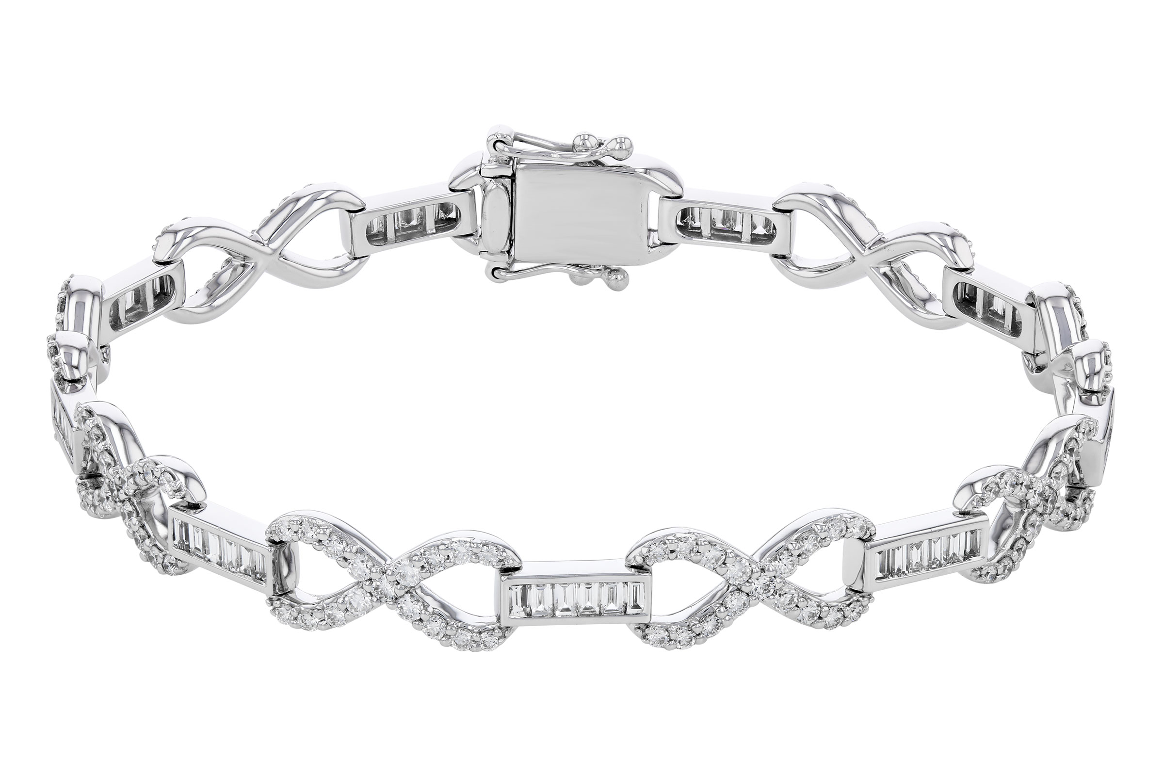 C276-02245: BRACELET 1.00 TW BAG 2.45 TW (7")